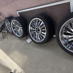 24 Inch Rims With Center Hubs