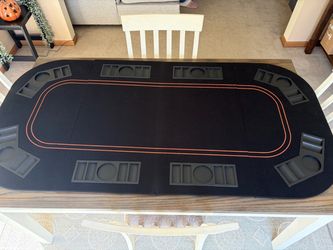 Foldable Poker Table Topper