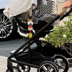 Nuna Carrier, Car Seat, And Stroller Set