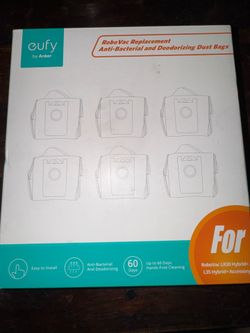 Eufy robot vac bags
