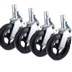 8” Locking Casters For Scaffolds 4pc 175.00