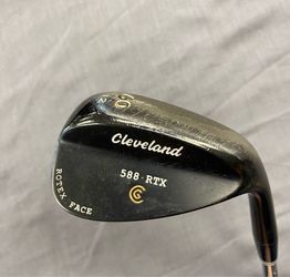 Cleveland 588 RTX 60° Lob Wedge RH 12 Bounce Black Rotex Face True Temper