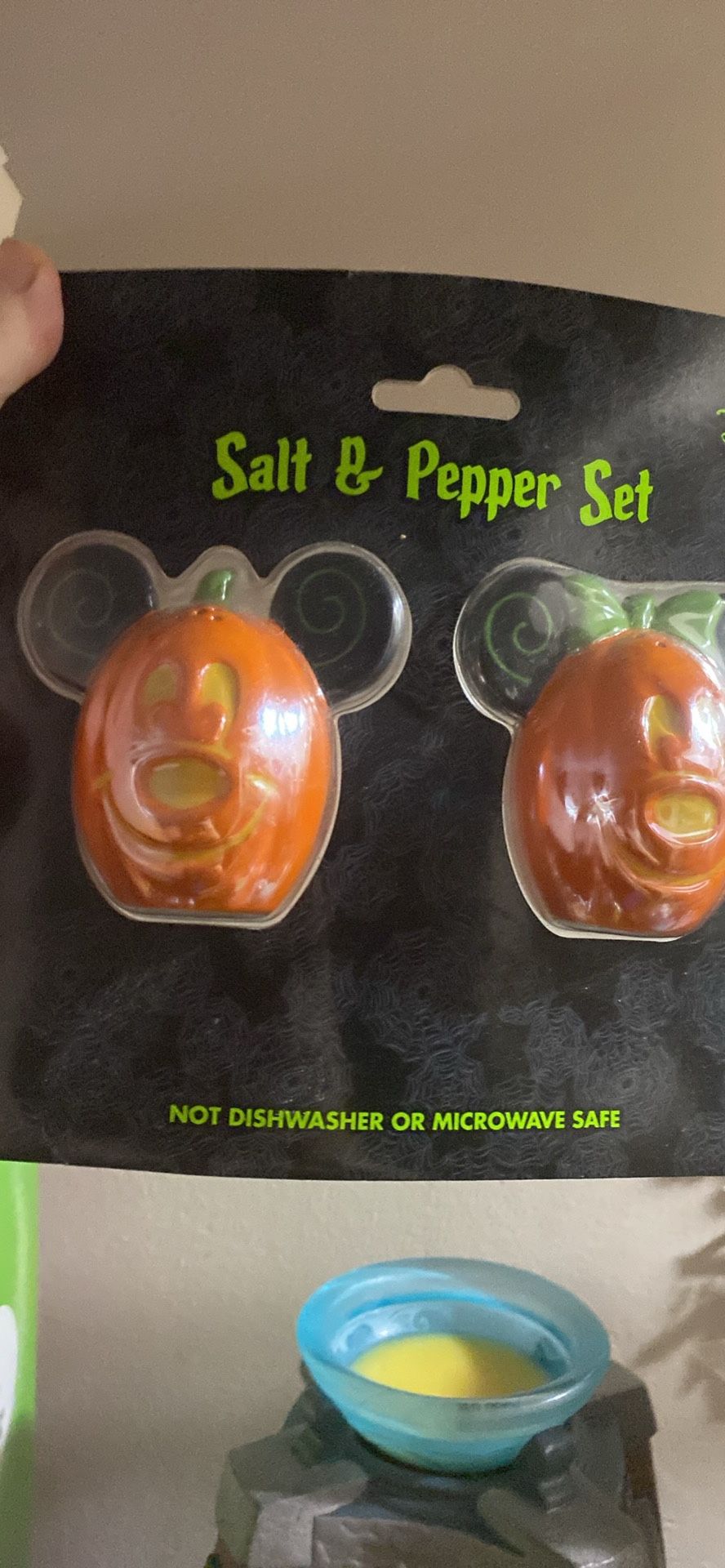 Disney Halloween Salt And Pepper Shakers