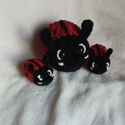 Lady Bug Amigurumi Plush