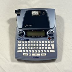 Brother P-Touch PT-1880 Label Maker Printer Battery Operated Tested Works Good
