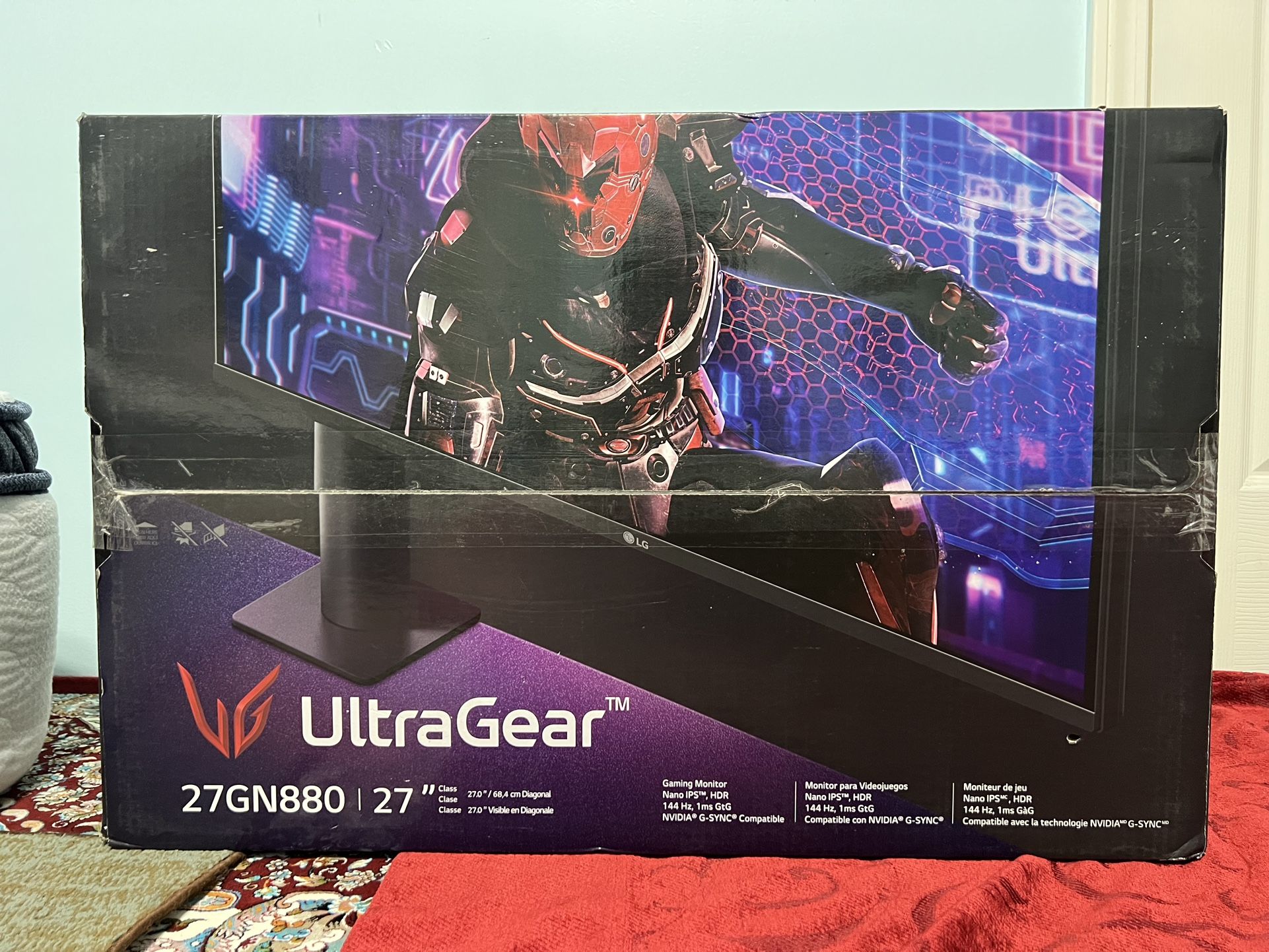 LG 27GN880-B 27 Inch Ultragear Gaming Monitor :NEW: