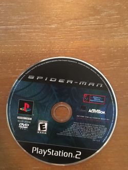 Sony PlayStation ps2 Spider-Man
