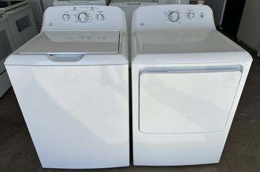GE Washer and Electric Dryer Set (1 Month Warranty)