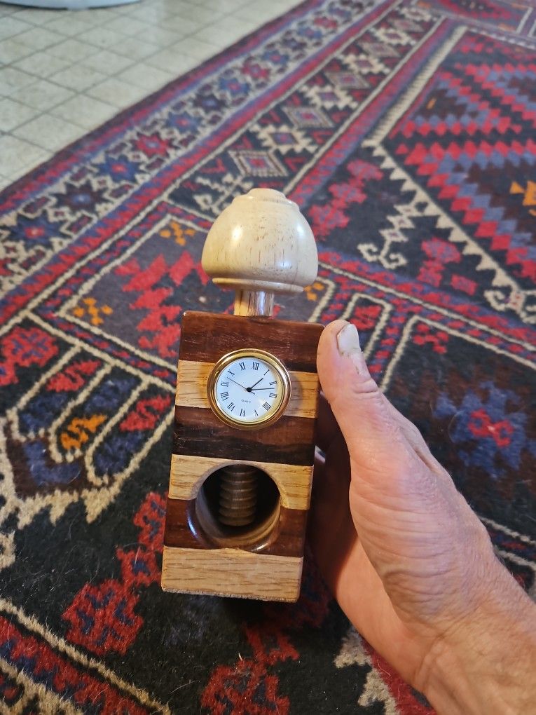 Handmade Wooden Clock