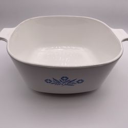Vintage Corning Ware Blue Cornflower 2.5qt Casserole Dish