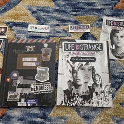 Life Is Strange Limited Edition Artbooks w Before The Storm Rare No Game