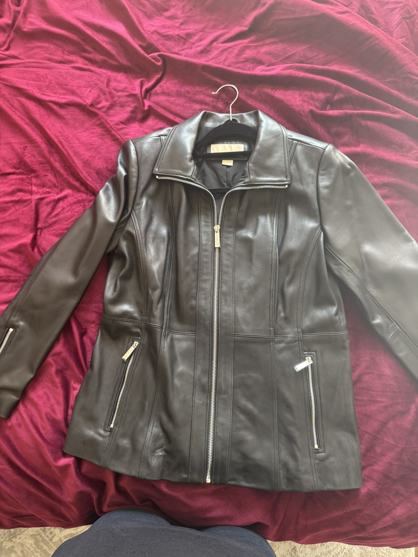 Women’s Leather Jacket.