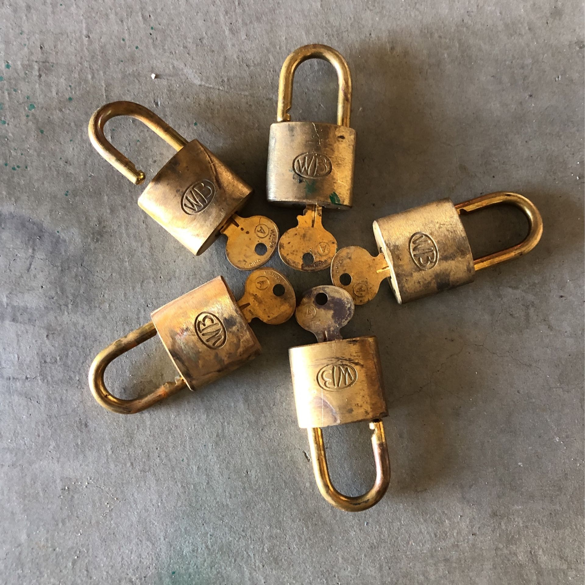 5 Locks 🔒 and 5 Keys 🔑