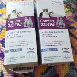 $46 2 Packs COMFORT ZONE CAT PHEROMENO
