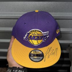 Lonzo Ball Signed New Era Hat
