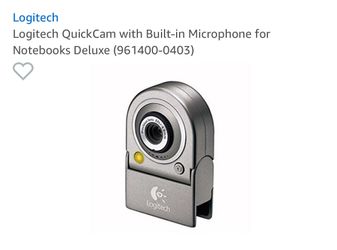 Logitech laptop camera