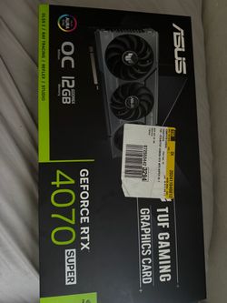 ASUS TUF Gaming GeForce RTX 4070 Super OC 12GB
