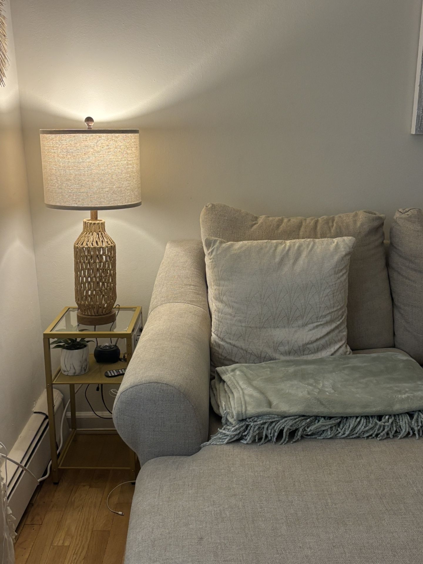 Couch & End Table For Sale