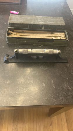  Starrett 12 Inch Machinist Level Excellent Condition