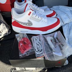 Jordan retro 3 tinker size 10