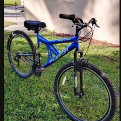 Kent Flexor 29 inch Dual Suspension Mountain Bike. 21 Speed Shimano Gear. 2 Disc Brakes. Front Shocks. Padded Seats 