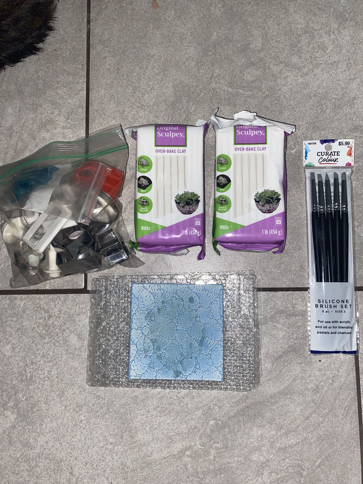 Oven Bake Clay Kit Ready To Use