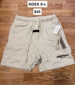 Essentials Fear Of God Light Oatmeal Shorts