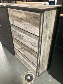 Compressed wood 4drawer dresser