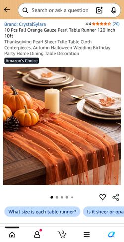 Table runners