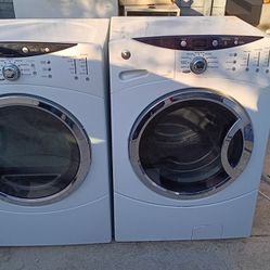 GE Washer & Electric Dryer 