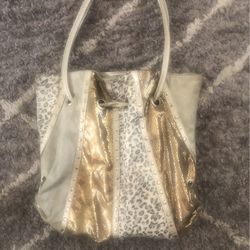 Daisy Fuentes Silver Purse