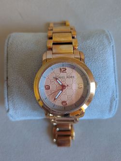 Rose Gold Plated Michael Kors Ladies Watch