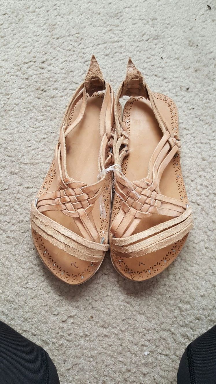 Huaraches de araña