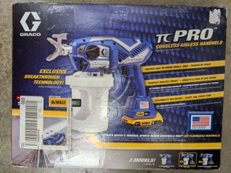17N166 Graco TC Pro Airless 20v Battery Paint Sprayer New