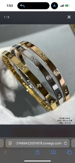 Authentic Cartier bracelet 18k gold - 1 of 1