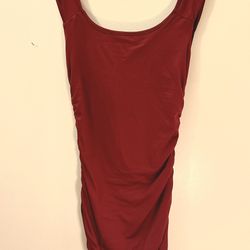 Dark Red Midi Dress - New With Tags - Size XSmall