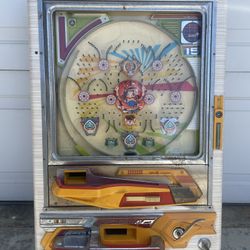 Vintage Maruto Panchinko Machine With Pinball’s