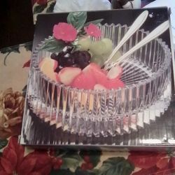 Mikasa Diamond Fire Bowl.Hostess 30.00