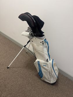 Complete Ladies Golf Set: Driver, Wood, Hybrid, Irons, Wedge Putter, bag, Ect.