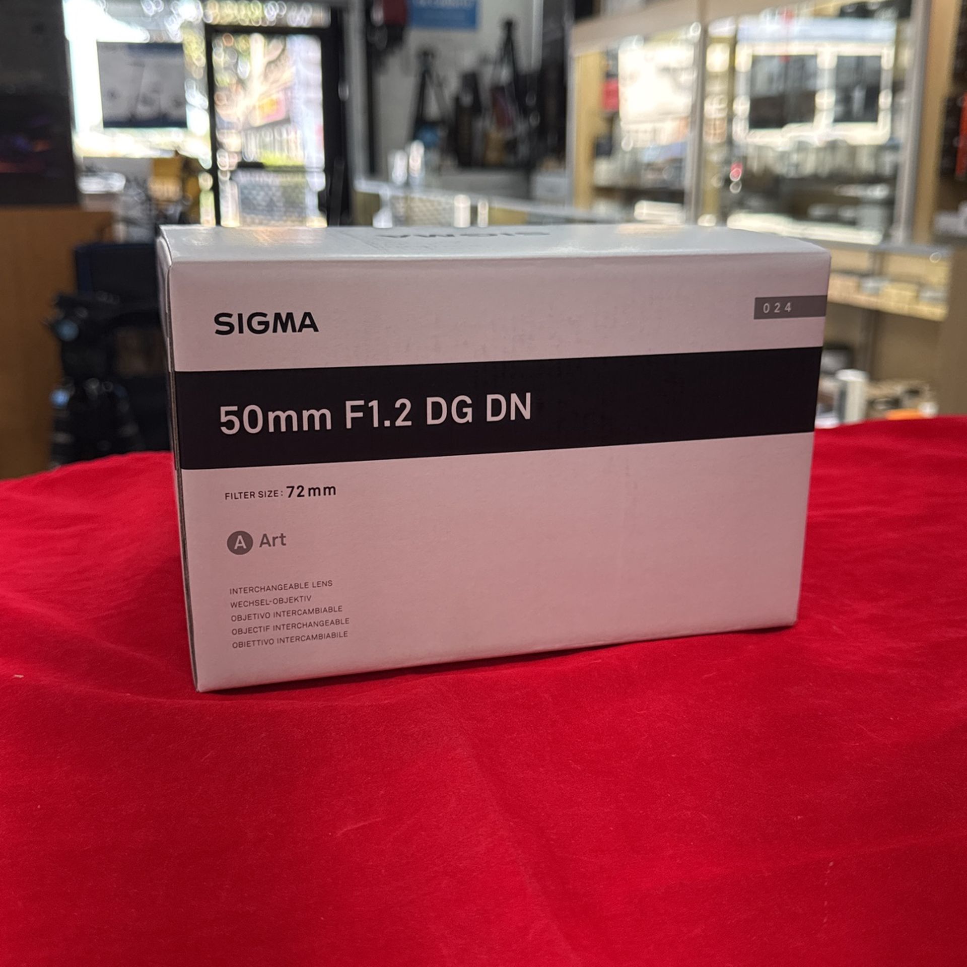 Sony 50mm F1.2 DG DN For Sony Emount
