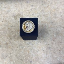 Men’s 10k Indian Head Ring 