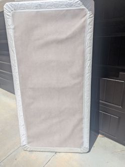 White Twin Bedboard – Sturdy & Clean