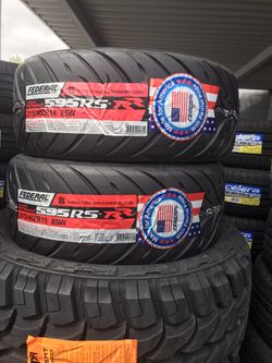 215/40R18 RS-RR (federal) $480 all 4 installed balanced