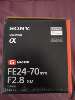 Sony 24-70 GM NEW
