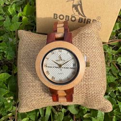 BOBO BIRD Wooden Quartz Watch