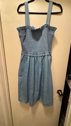 Denim dress