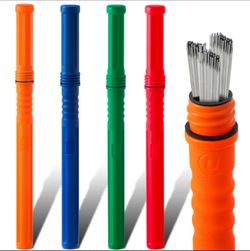 TANDEFIO WELDING ROD STORAGE TUBES DIMENSIONS 40.55X 4.33 INCHES  4 PACK