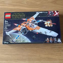 Star Wars Lego- Poe Cameron X Wing- Retired Brand New