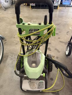 Green works Pressure Washer