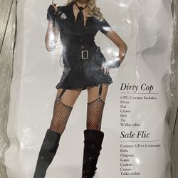 Dirty Cop Halloween Costume Sz M